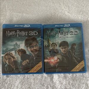 2 Harry Potter & The Deathly Hallows DVD’s.